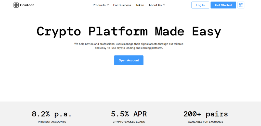 Crypto lending platforms