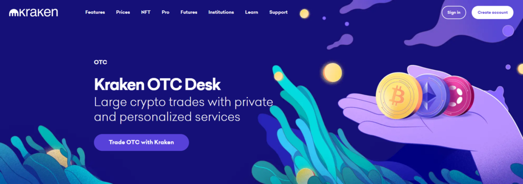 crypto OTC trading platform